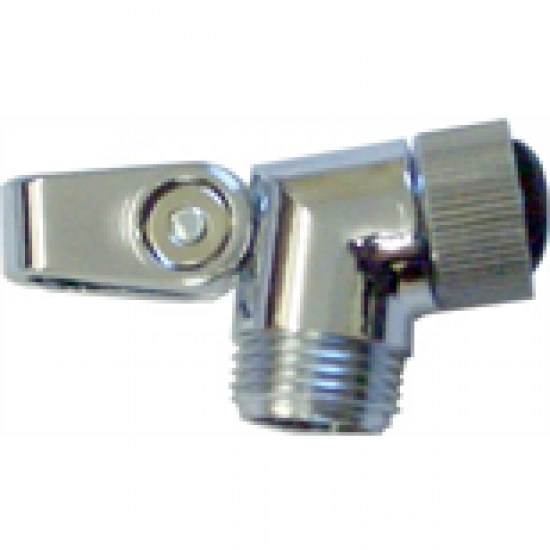 Shower Connector Knuckle Chrome Caravan Motorhome RV SC162