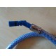 Taps Flexi ( Hose ) Tap Tails for Riech Tap 12mm push on Brass Connectors Blue Cold Caravan Motorhome 900mm SC169C