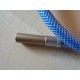 Taps Flexi ( Hose ) Tap Tails for Riech Tap 12mm push on Brass Connectors Blue Cold Caravan Motorhome 900mm SC169C