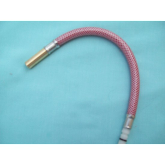 Reich 300mm Red Flexi Tap Hose Pushfit Connector with O ring Caravan Motorhome SC169H