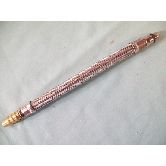 Taps Tap Tail 150mm Barbed connector Stainless steel brass connector Caravan Motorhome SC169J