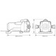 W-FW0818 Whale Watermaster Automatic pressure Pump 12V volt 30PSI 15mm connections + Strainer supplied c/w fittings Marine, Industrial SC205P1