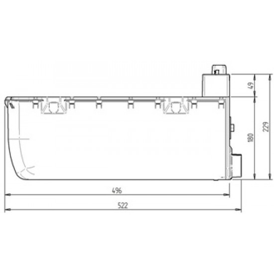 Whale Expanse Balanced Flue Gas Water Heater For Motorhomes SC206Z2