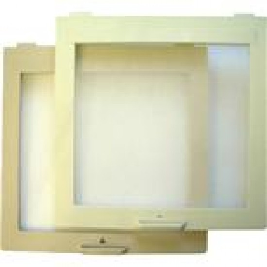 MPK Rooflight fly screen 400 x 400mm 420 Intergrated White M1,B0 Caravan Motorhome SC241CW