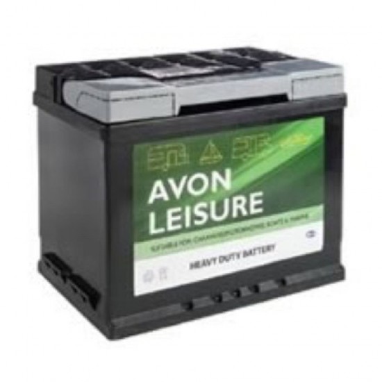 L26-75 AVON LEISURE BATTERY 12V volt 75ah VENTED COLLECT ONLY CARAVAN MOTORHOME MARINE SC320D