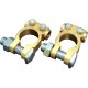 W4 Brass Battery Terminals Pair 37545 SC321