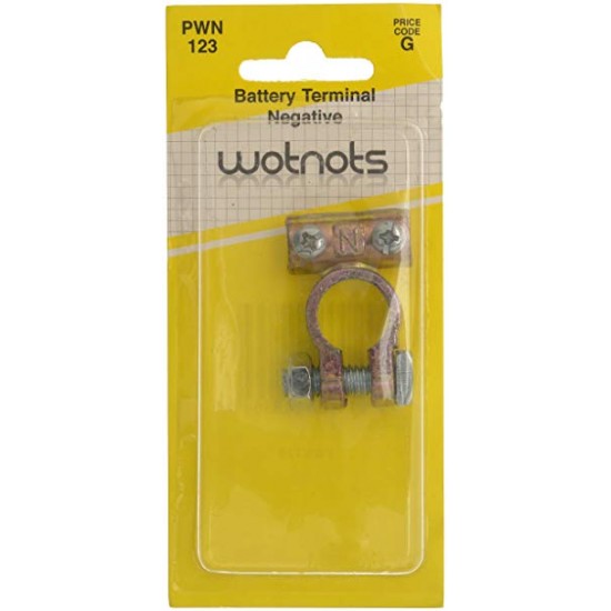 W4 Brass Battery Terminals Pair 37545 SC321