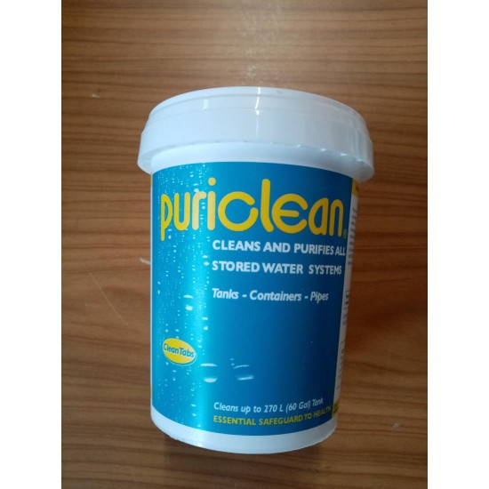 PURICLEAN 400g WATER PURIFYING FOR WATER SYSTEM / TANK / CARRIER / ROLLER BARREL CARAVAN MOTORHOME BOATS SC354C1