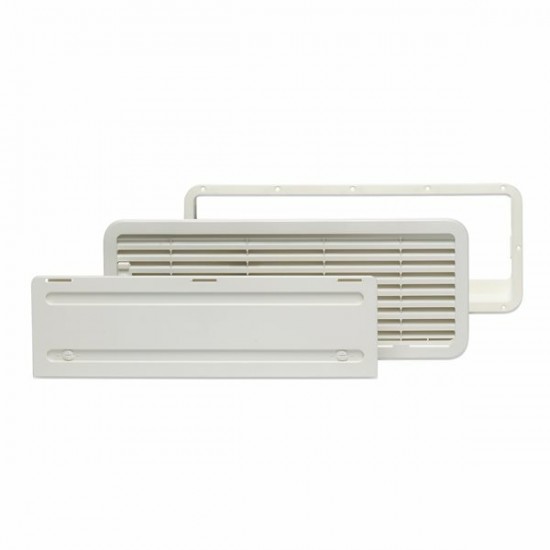 DOMETIC FRIDGE Grill vent frame Winter cover LS200 WHITE BOTTOM 9500000959 sc37c1