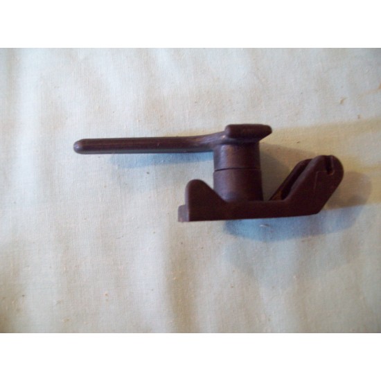 Caravan Window stay lever lock catch left hand fits alloy rod screw on see picture for details used in good condition SC386F