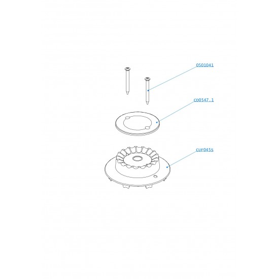 Dometic Smev Cooker Hob Kit Burner Top D=45mm Base Cap Screw CARAVAN MOTORHOME 105310207 SC471H1