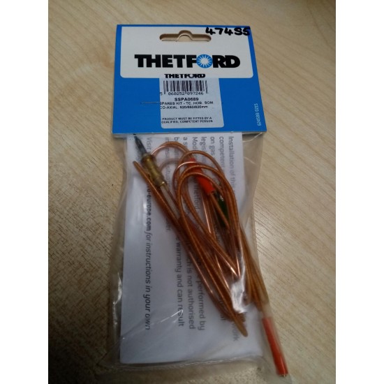 SSPA0689 Thetford Leisure cooker Spares Kit TC HOB THERMOCOUPLE SOM CO-AXIAL 520 / 650 / 820mm SC474S5