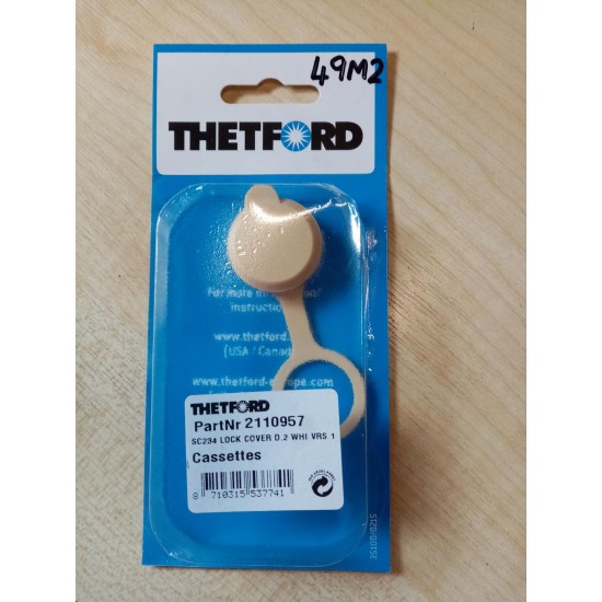 Thetford Toilet Cassettes SC234 Lock Cover D.2WHI VRS CARAVAN MOTORHOME 2110957 SC49M2