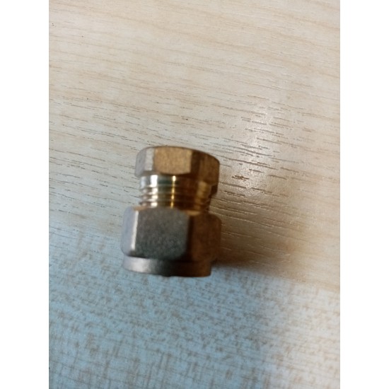 10mm Stop End UK Compression Brass CX-10-94A6