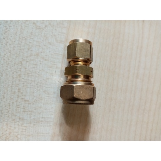 10 x 8mm GAS BRASS REDUCER COUPLER FITTING FLOWFLEX scCX-A-90A6