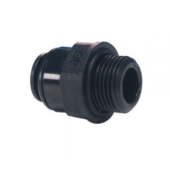 JG PM011213E John Guest 12mm - 3/8 Straight Adaptor Adapter BSP Thread pipe connector SC410M1