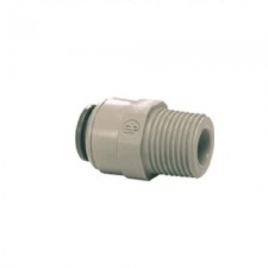 JG PI011224S John Guest Straight Adaptor Adapter 12mm Thread 3/8 pipe Connector SC415C