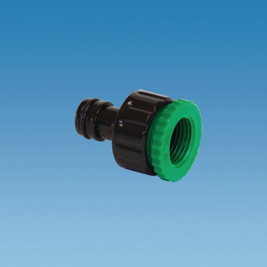 Mains Water Tap Adaptor with Hose Tap Connector 1/2 Inch 21mm & 3/4 Inch 26.5mm SC419K