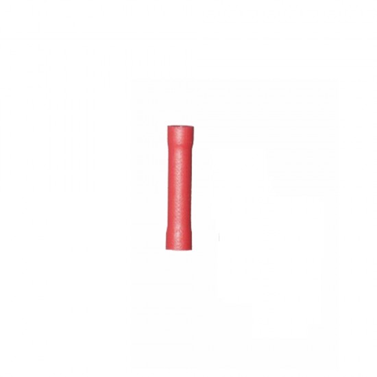 Red Butt Connector 3.3mm M1 Crimps Terminal Pk of 10 sc123E