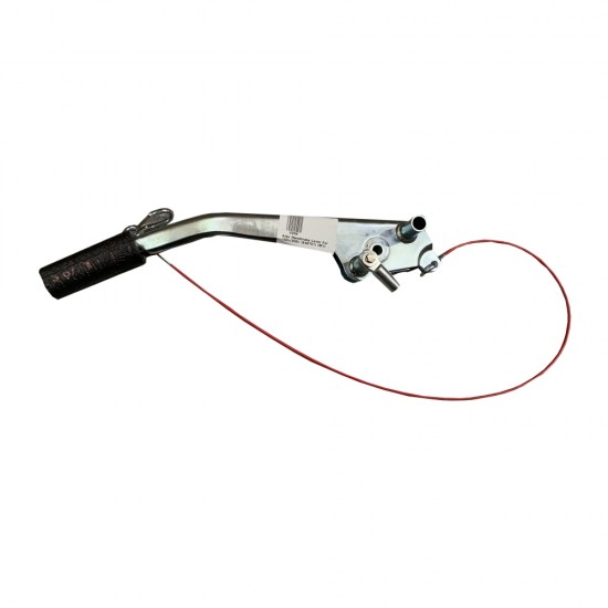 AL-KO 638474 Hand brake assembly complete with strutt & breakaway cable 150v / 200v Caravan Trailer Horse Box Catering sc158X