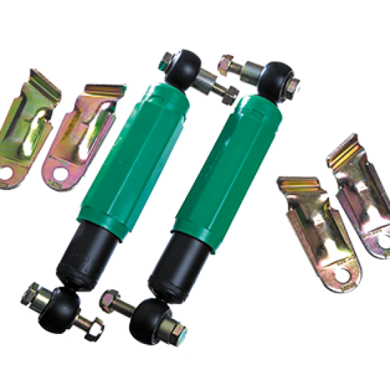 AL-KO 601204 Shock Absorber Octogan GREEN Single Axle GVW UP TO 900KG Tandem Axle GVW UP TO 1600KG sc159Z1