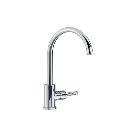 Reich Trend S tap Swan neck Mixer Tap 571-911000PSKM 90mm radius 33mm CHROME with microswitch sc161N1