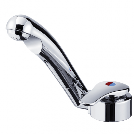 Reich Chrome Ceramic Twist 39mm Tap with right hand swing grip Caravan and Motorhome sc161P