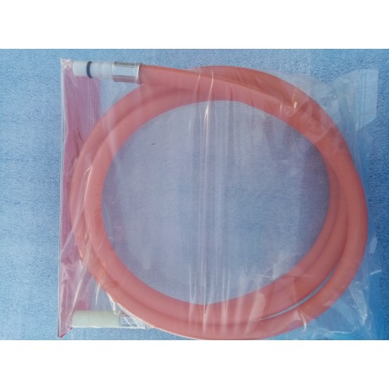 Reich 1500mm Red Tap Tails Flexi Hose Pushfit Connector with O ring for Base of Tap Caravan Motorhome sc169M2