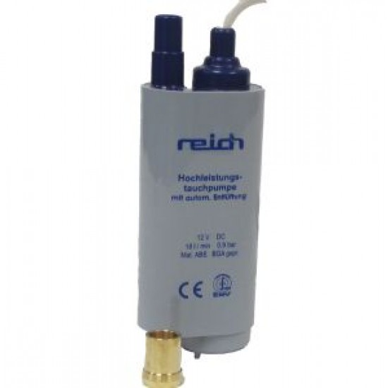 Reich 18 Submersible Pump with Automatic vent & Strainer CARAVAN MOTORHOME sc210D