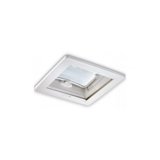 910411623 Heki Mini Style Roof Light complete 400 X 400 Motorhome 43 - 60mm sc243E2