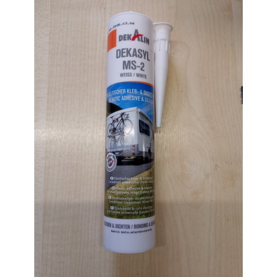 Dekasyl MS2 White 290ml multi-purpose adhesive sealant SEAL CARAVAN MOTORHOME sc253M